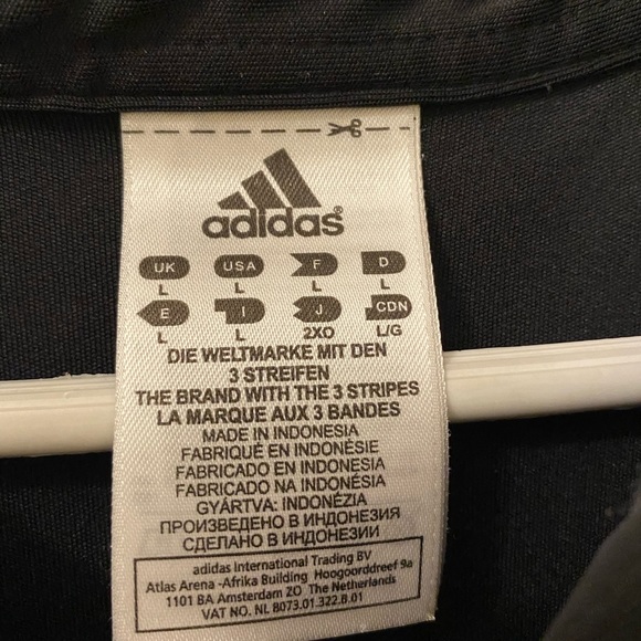 Adidas Men’s Black Golf Shirt SIZE:L - Picture 2 of 3